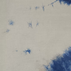 Beautiful Dark Blue Tie Dye Muslin Everyday Scarves/Stoles for Women SC101