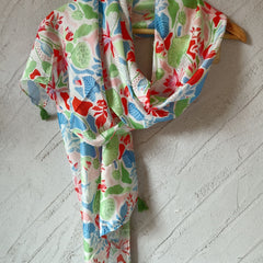 Pleasing Multicolor Printed Muslin Everyday Scarves/Stoles for Women SC109
