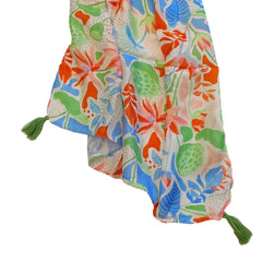 Pleasing Multicolor Printed Muslin Everyday Scarves/Stoles for Women SC109