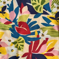 Dazzling Multicolor Printed Muslin Everyday Scarves/Stoles for Women SC111