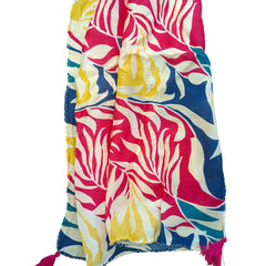 Dazzling Multicolor Printed Muslin Everyday Scarves/Stoles for Women SC112