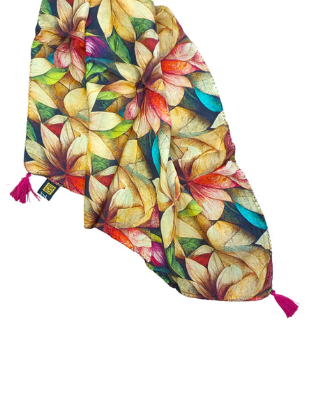 Dazzling Multicolor Printed Muslin Everyday Scarves/Stoles for Women SC113