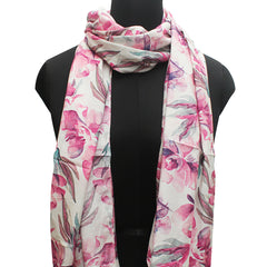 Dazzling Multicolor Printed Muslin Designer Scarves/Stoles for Women SC11