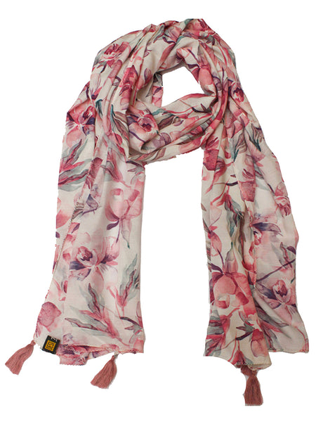 Dazzling Multicolor Printed Muslin Designer Scarves/Stoles for Women SC11