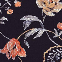 Splendid Black Printed Muslin Regular Wear Scarves/Stoles for Women SC12