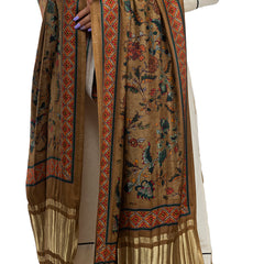 Multicolor Women's Gaji Silk Dupatta suitable for  All Occasions