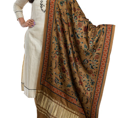 Multicolor Women's Gaji Silk Dupatta suitable for  All Occasions