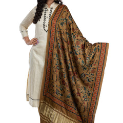 Multicolor Women's Gaji Silk Dupatta suitable for  All Occasions