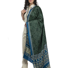 Multicolor Women's Gaji Silk Dupatta suitable for All Occasions