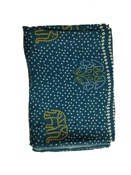 Blue Women's Gaji Silk Dupatta suitable for All Occasions
