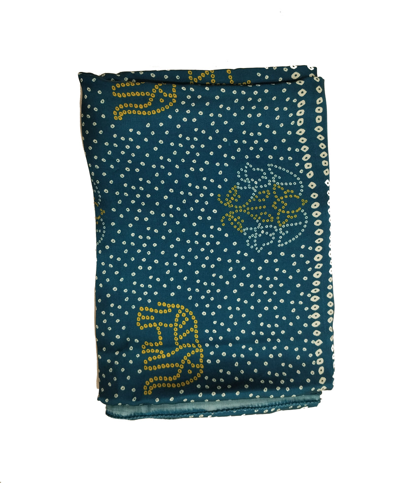 Blue Women's Gaji Silk Dupatta suitable for All Occasions