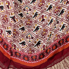 Multicolor Women's Gaji Silk Dupatta suitable for  All Occasions