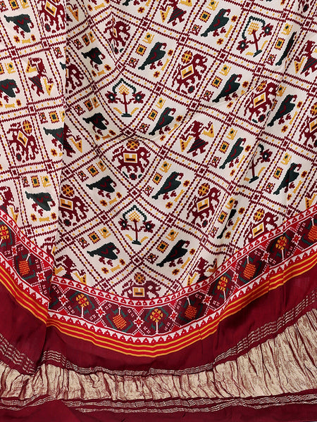 Multicolor Women's Gaji Silk Dupatta suitable for  All Occasions