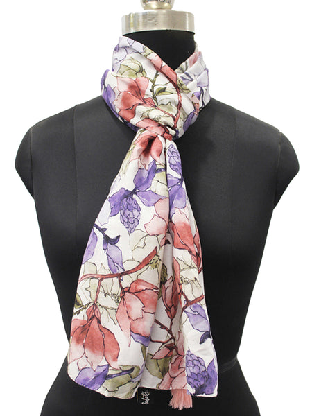 Gorgeous Multicolor Printed Muslin Daily Wear Scarves/Stoles for Women SC28