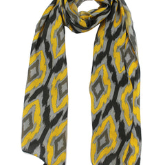 Decent Multicolor Printed Muslin Casual Scarves/Stoles for Women SC29