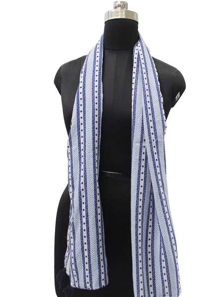 Stunning Multicolor Printed Muslin Designer Scarves/Stoles for Women SC31