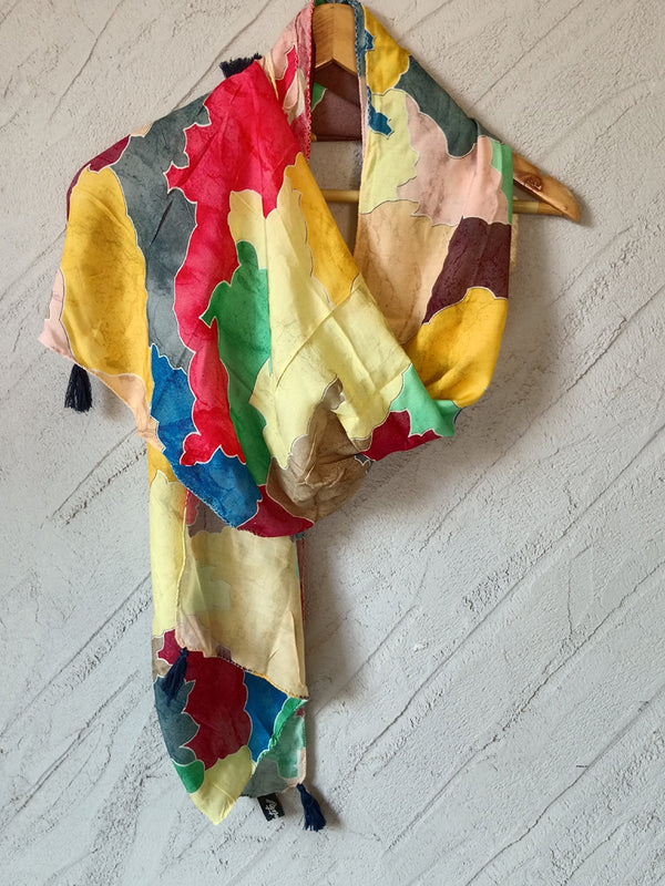 Splendid Multicolor Printed Muslin Regular Wear Scarves/Stoles for Women SC32
