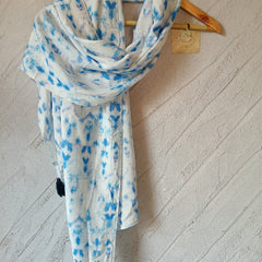 Classy Multicolor Printed Muslin Everyday Scarves/Stoles for Women SC33
