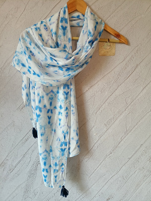 Classy Multicolor Printed Muslin Everyday Scarves/Stoles for Women SC33