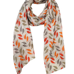 Pretty Multicolor Printed Muslin Lightweight Scarves/Stoles for Women SC39