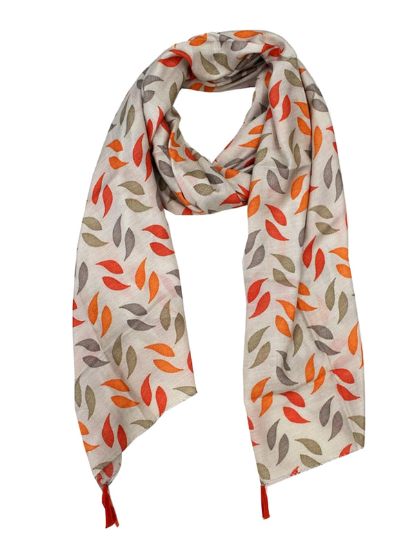 Pretty Multicolor Printed Muslin Lightweight Scarves/Stoles for Women SC39