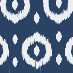 Splendid Blue Printed Muslin Casual Scarves/Stoles for Women SC3
