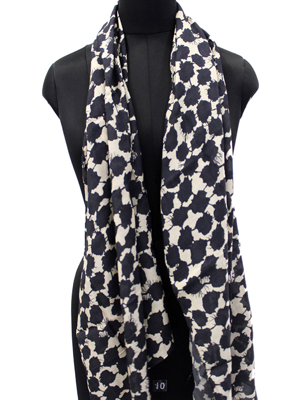 Alluring Multicolor Printed Muslin Daily Wear Scarves/Stoles for Women SC41