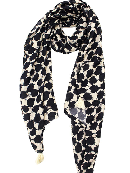 Alluring Multicolor Printed Muslin Daily Wear Scarves/Stoles for Women SC41