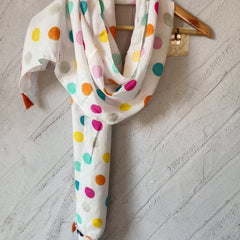 Appealing Multicolor Printed Muslin Everyday Stylish Scarves/Stoles for Women SC43