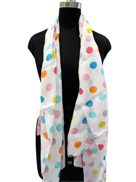 Appealing Multicolor Printed Muslin Everyday Stylish Scarves/Stoles for Women SC43