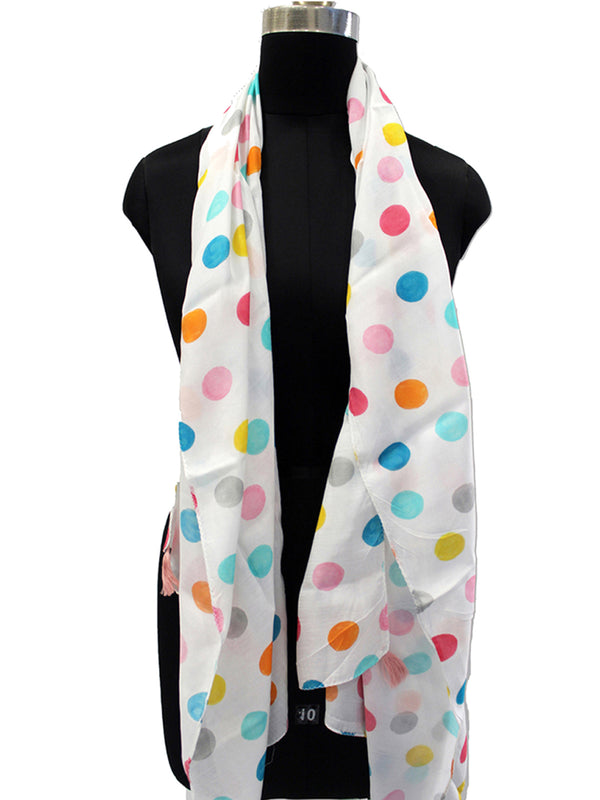 Appealing Multicolor Printed Muslin Everyday Stylish Scarves/Stoles for Women SC43