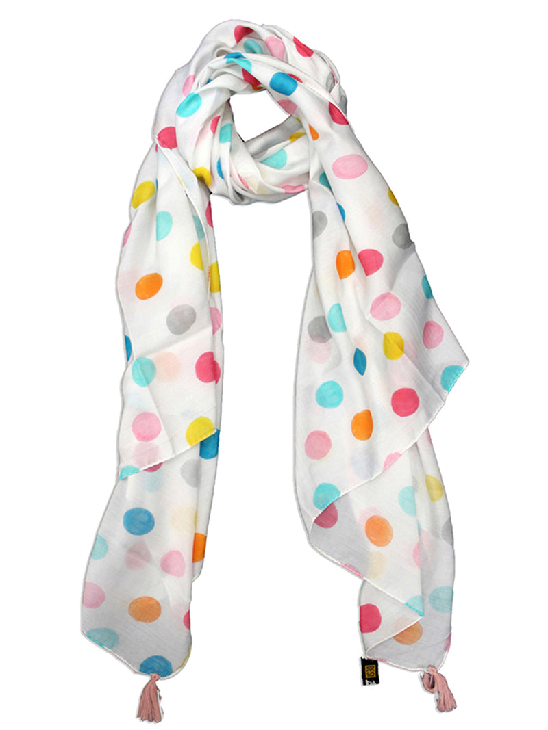Appealing Multicolor Printed Muslin Everyday Stylish Scarves/Stoles for Women SC43