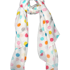 Appealing Multicolor Printed Muslin Everyday Stylish Scarves/Stoles for Women SC43