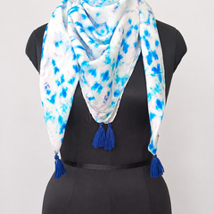 Pleasing Multicolor Printed Muslin Daily Wear Scarves/Stoles for Women SC47