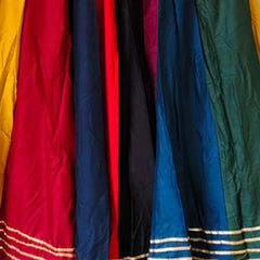 Cotton Silk Stitched Only Lehenga