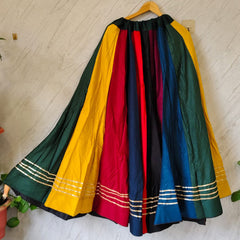 Cotton Silk Stitched Only Lehenga