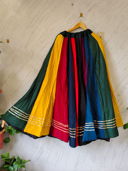 Cotton Silk Stitched Only Lehenga