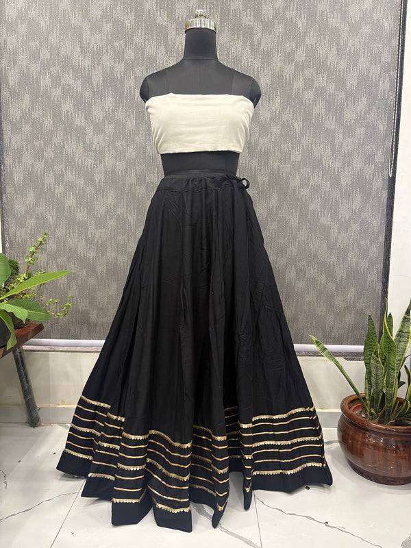 Cotton Silk Stitched Only Lehenga