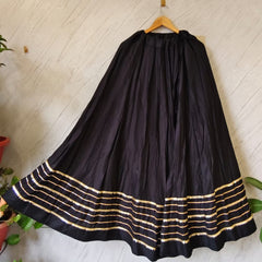 Cotton Silk Stitched Only Lehenga