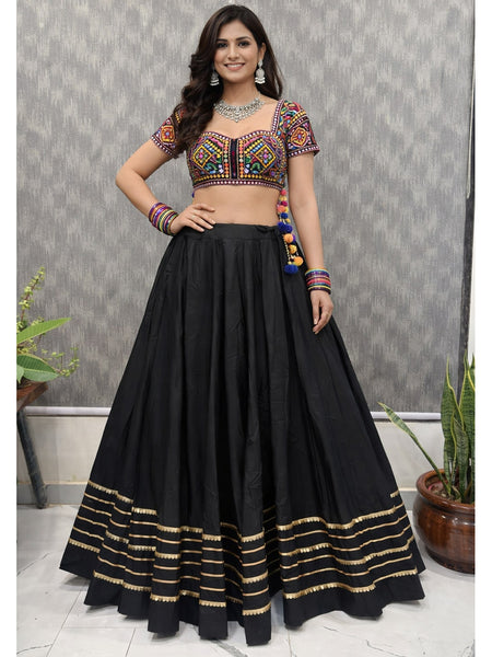 Cotton Silk Stitched Only Lehenga