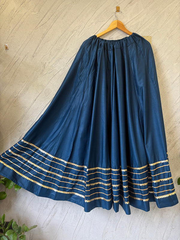 Cotton Silk Stitched Only Lehenga