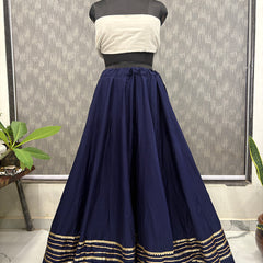Cotton Silk Stitched Only Lehenga