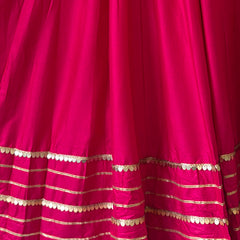 Cotton Silk Stitched Only Lehenga