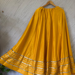 Cotton Silk Stitched Only Lehenga