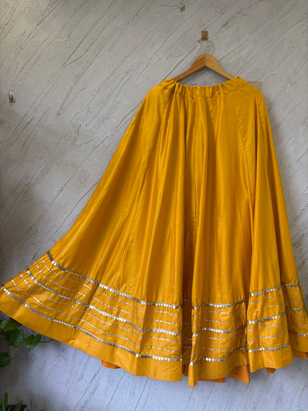 Cotton Silk Stitched Only Lehenga