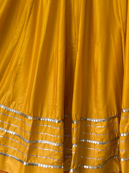 Cotton Silk Stitched Only Lehenga