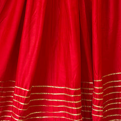 Cotton Silk Stitched Only Lehenga