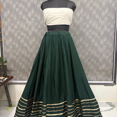 Cotton Silk Stitched Only Lehenga