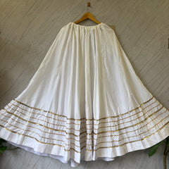 Cotton Silk Stitched Only Lehenga