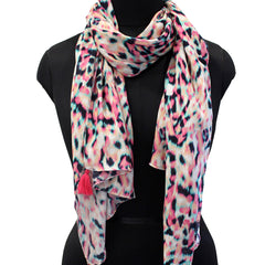 Pleasing Multicolor Printed Muslin Everyday Scarves/Stoles for Women SC53